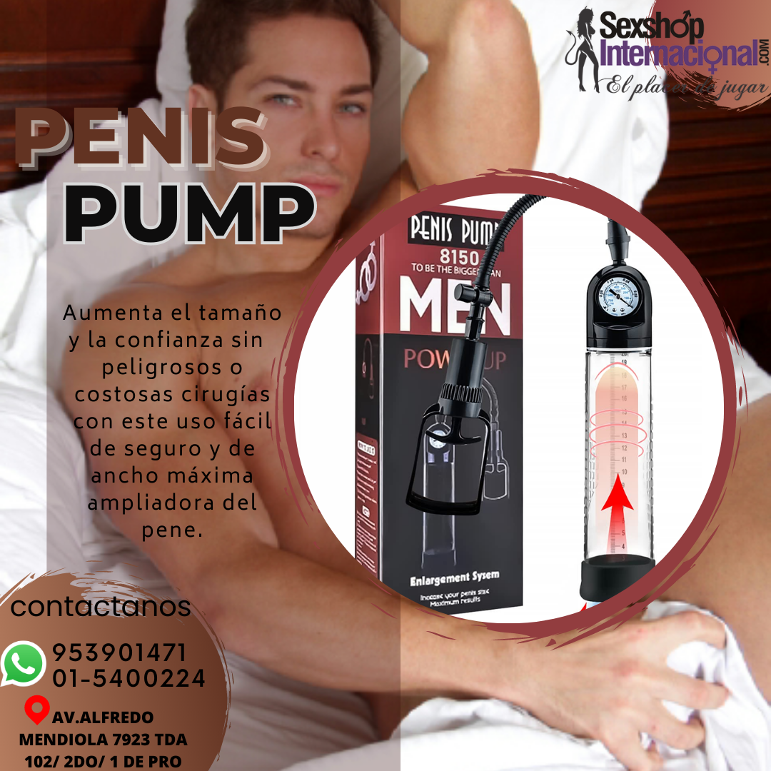 PENIS PUM MEN POWERUP MARRON